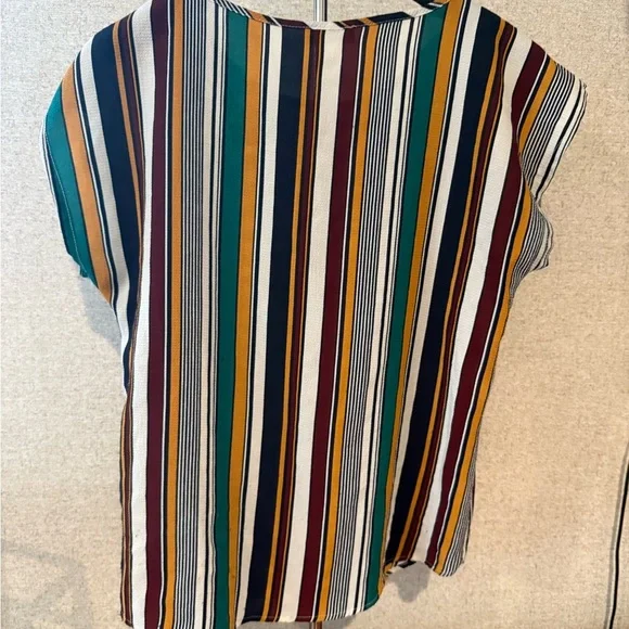 Love J Multicolor Striped Blouse - Picture 3 of 3